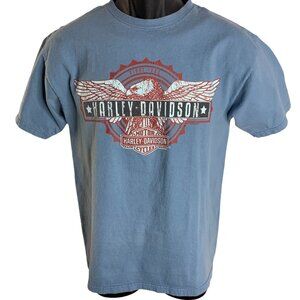 Vintage Mens Mad River Sandusky OH Genuine HD Short Sleeve Crewneck Sz M